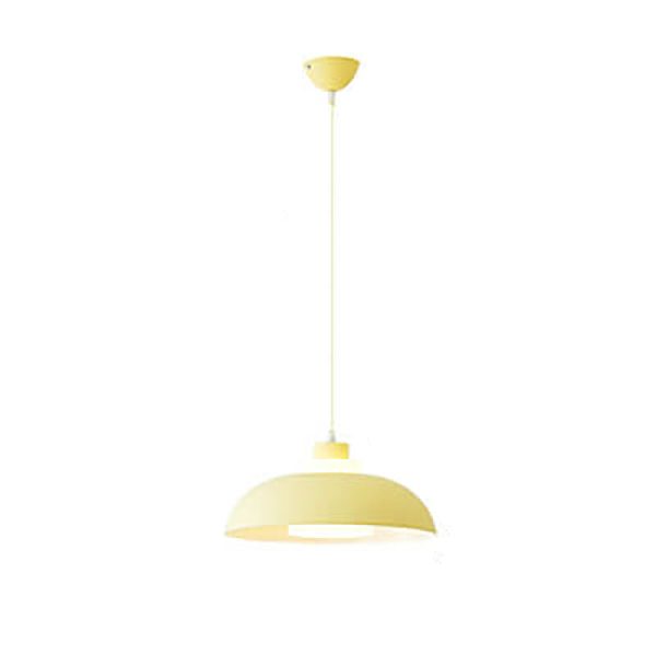 Modern Solid Color Macaron Acrylic Aluminum 1-Light Pendant Light - Image 19