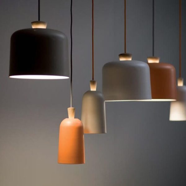 Modern Macaron Cylinder Aluminum 1-Light Pendant Light - Image 4