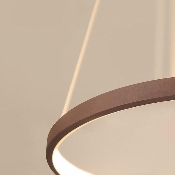 Circle Linear Modern Chandelier Pendant Lights - Image 7