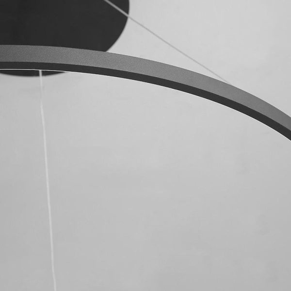 Circle Linear Modern Chandelier Pendant Lights - Image 8