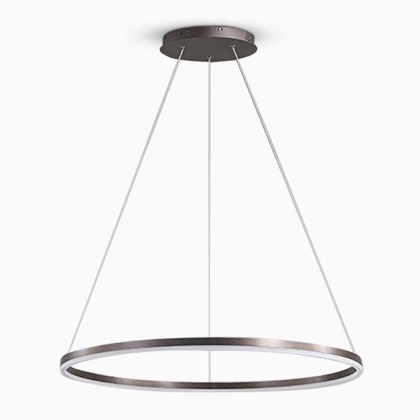 16'' Simple Circle Single Pendant Light Acrylic Pendant Lighting - Image 7