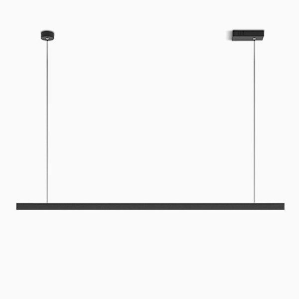 Modern Linear Farmhouse Black Chandelier - Image 7
