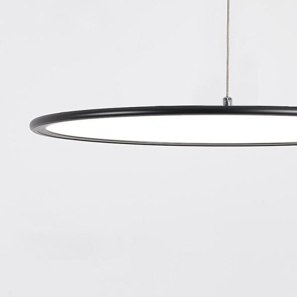 Minimalist Modern Circle Linear Industrial Pendant Lighting - Image 8