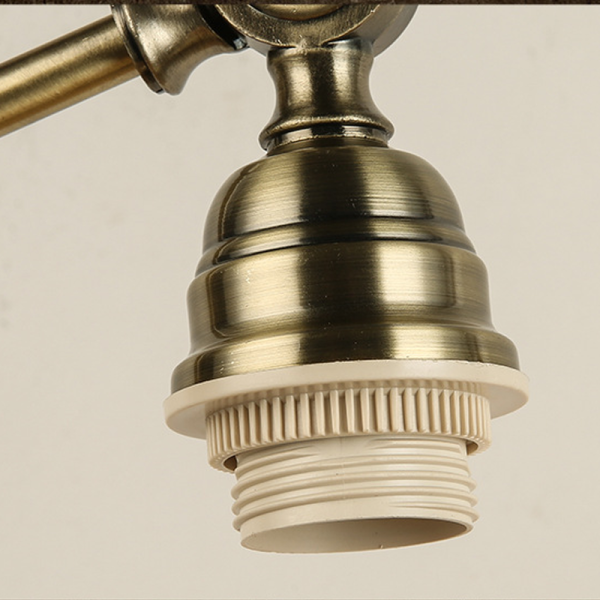 20'' Antique Metallic LED Desk Lamp with Adjustable Gooseneck for Task Lighting - Image 8