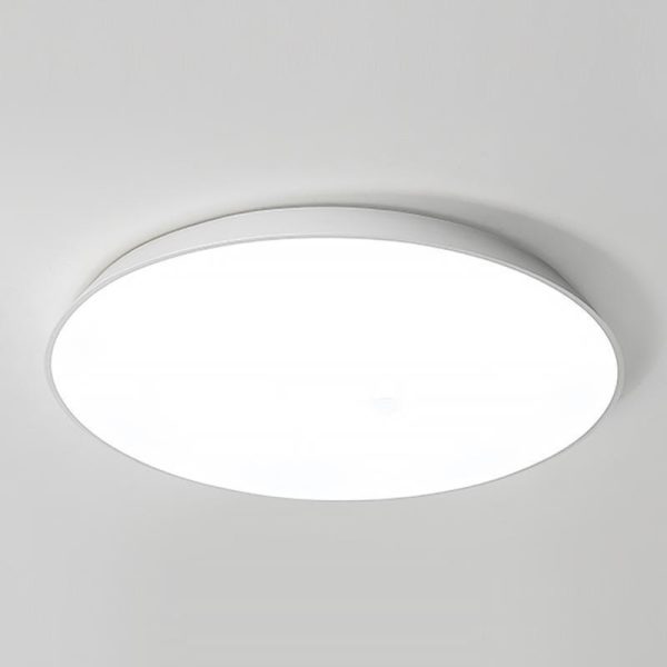 Simple Bowl Shaped Iron Acrylic Flush Mount Light for Study Living room Bedroom - Image 6