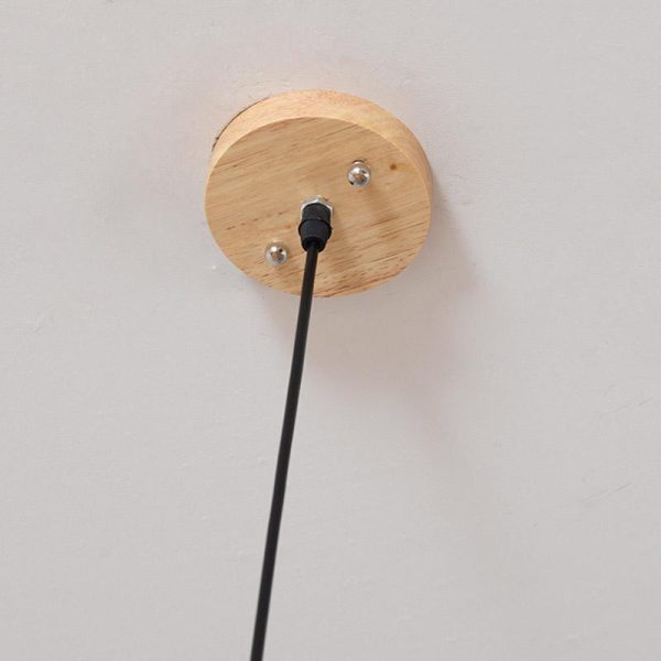 26'' Farmhouse Fish Shaped Bamboo Pendant Light - Image 9