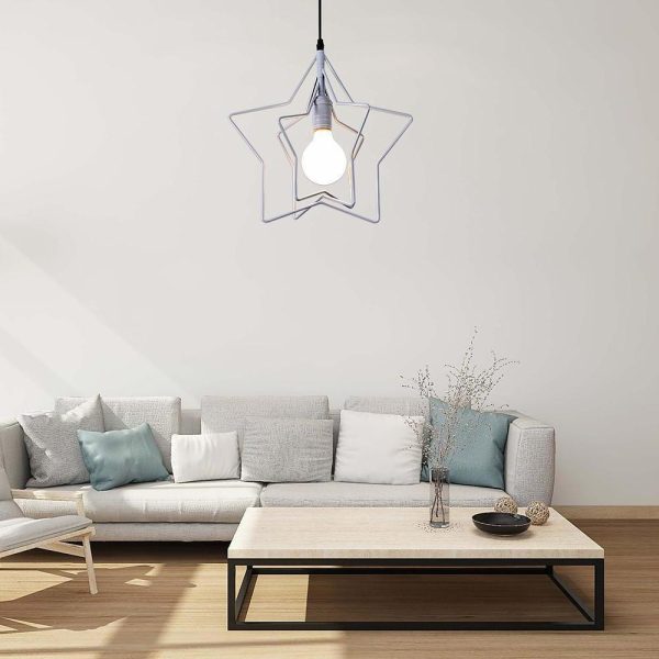 Multiple Star Shaped LED Modern Pendant Light Hanging Lamp Island Lights - Image 5