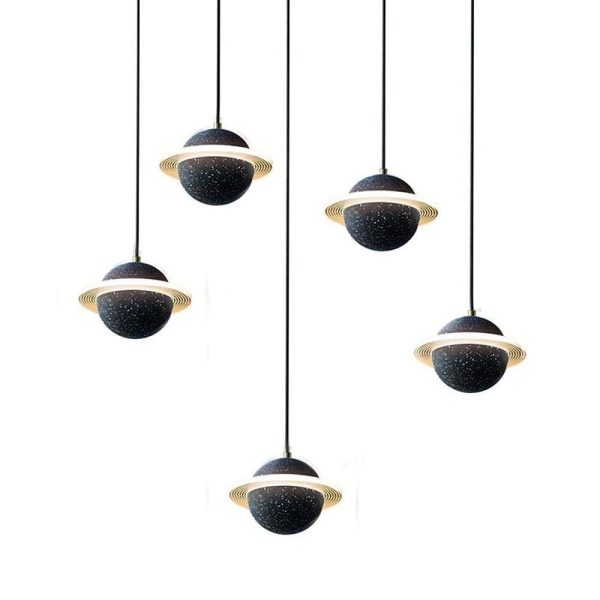 Saturn Pendant Lighting for Kitchen Island Acrylic Pendant Lighting - Image 4