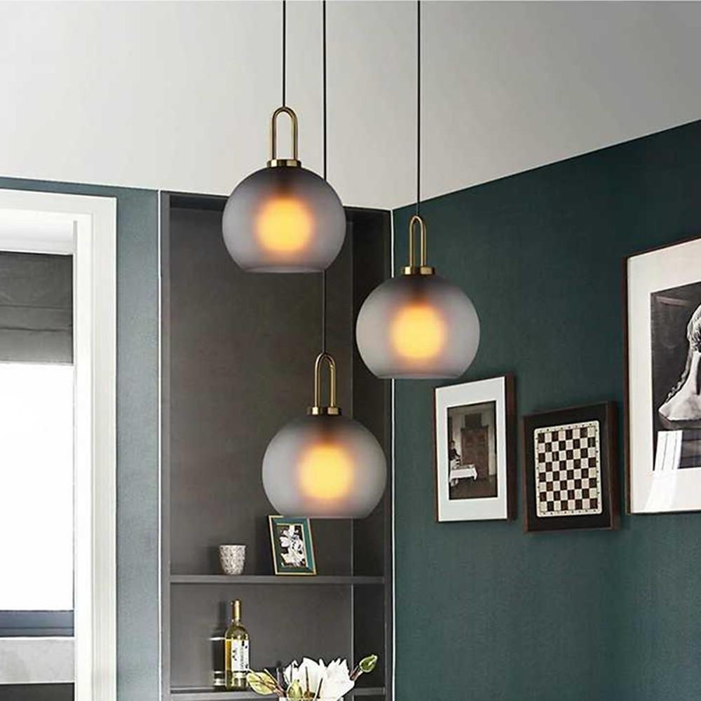 ahqduc1567748802096-4bb9b799-ff1c-4ef4-97ac-a3afed410458.jpg Nordic Style Modern Metal Glass Globe Island Design Industrial Pendant Lighting Ceiling Light - Image 1