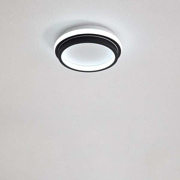 PVC Metal Flush Mounted Ceiling Light Modern LED Light - Image 2