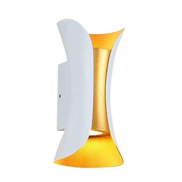 Curved LED Up and Down Lighting Waterproof Modern Outdoor Wall Lights - Image 16