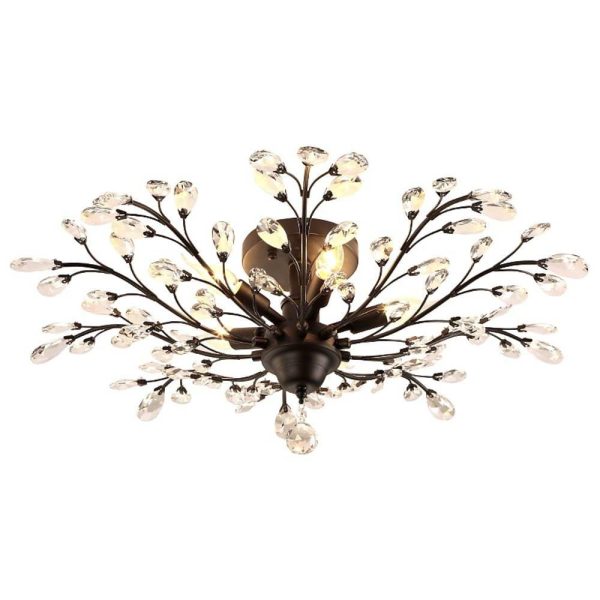 Unique Contemporary Chandeliers Crystal Flower Chandelier for Living Room - Image 11