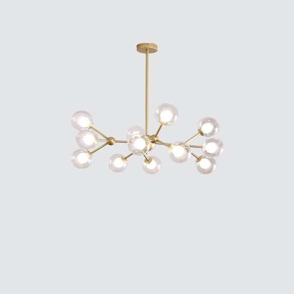 Modern Sputnik Chandelier Bubble Chandelier 12 Bulbs - Image 9