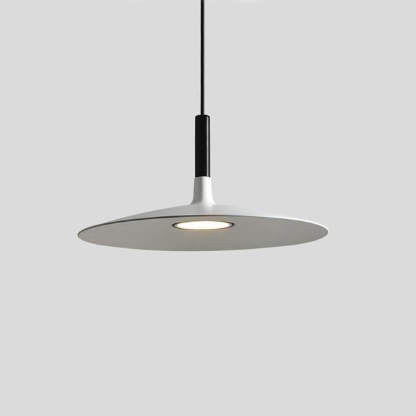 Flat Circular LED Nordic Pendant Lighting Hanging Ceiling Lights - Image 11
