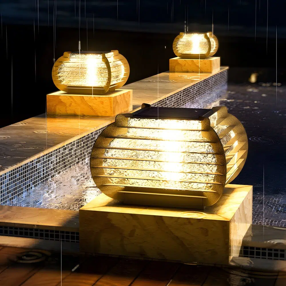 black-lattice-hardiwredsolar-outdoor-post-pier-mount-light-500804.jpg Black Lattice Hardiwred/Solar Outdoor Post Pier Mount Light - Image 5