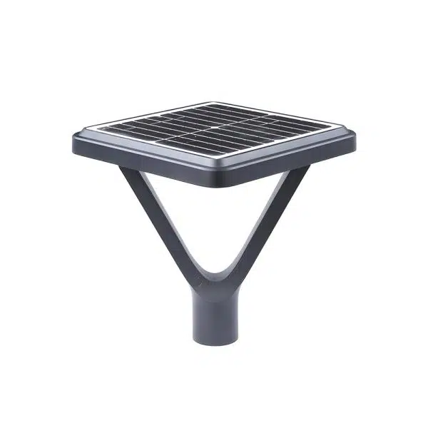 Black LED Solar Lamp Post and Pole Street Lights - Image 10