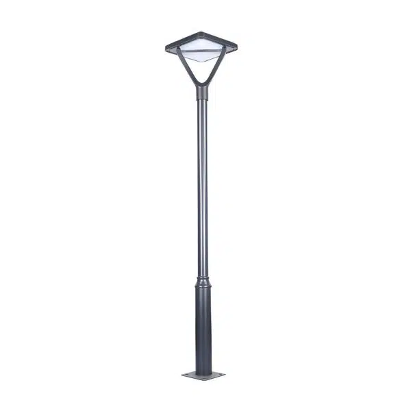 Black LED Solar Lamp Post and Pole Street Lights - Image 9