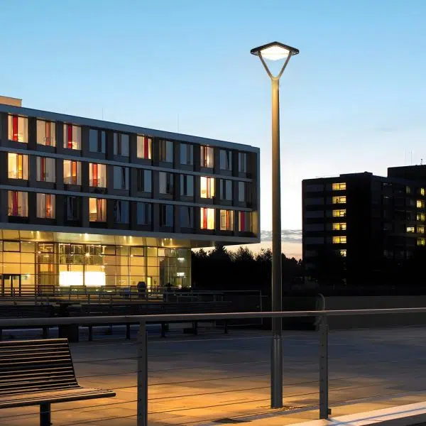 Black LED Solar Lamp Post and Pole Street Lights - Image 3