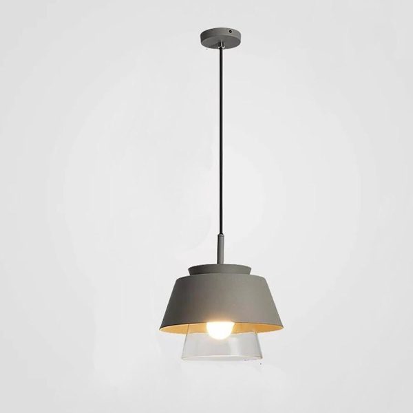 Traditional Metal Glass LED Modern Pendant Lights Hanging Lamp Island Lights - Image 5