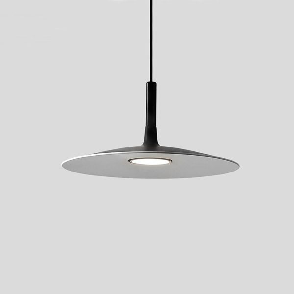 Flat Circular Design Industrial Pendant Lighting Modern Metal Kitchen Lighting Dining Room Lighting Ceiling Light - Image 8