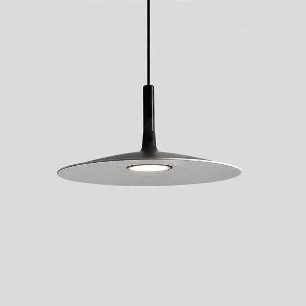 Flat Circular LED Nordic Pendant Lighting Hanging Ceiling Lights - Image 13