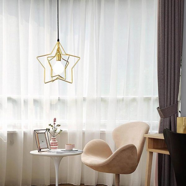 Multiple Star Shaped LED Modern Pendant Light Hanging Lamp Island Lights - Image 2