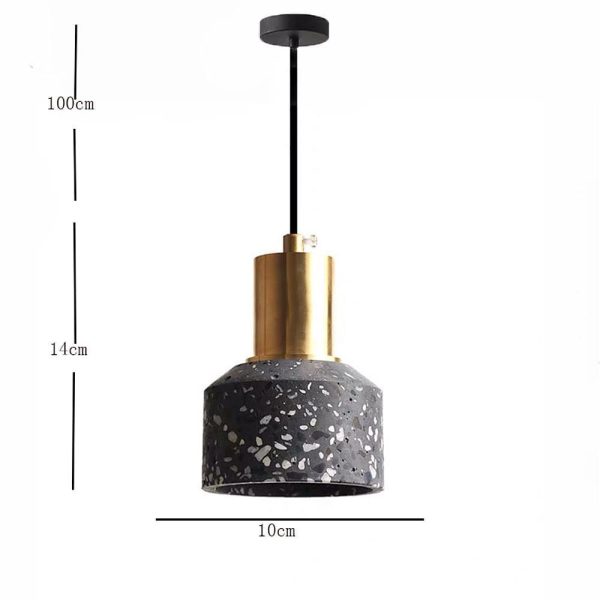 Industrial Round Pendant Light Shade Modern Metal Island Pendant Lighting - Image 5