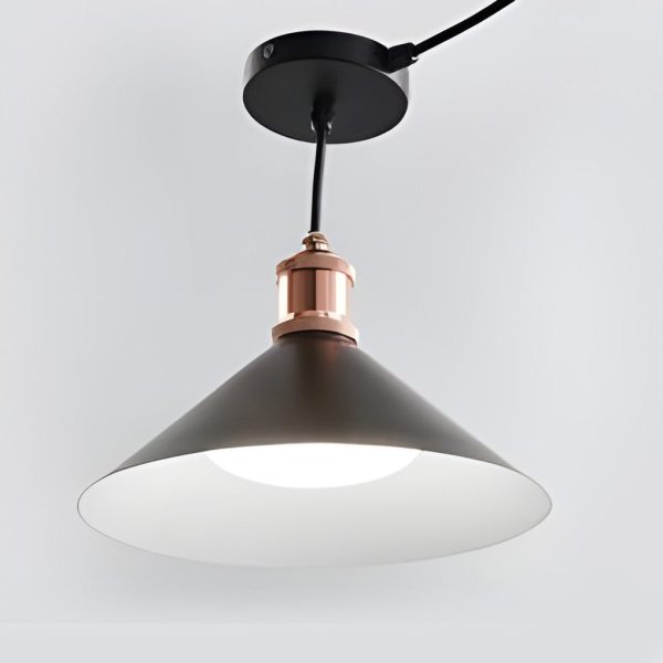 Classic Conical Solar Lights LED Pendant Light Solar Garden Lights Waterproof Hanging Lights - Image 6