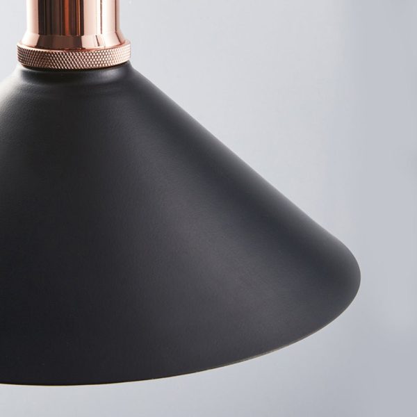 Classic Conical Solar Lights LED Pendant Light Solar Garden Lights Waterproof Hanging Lights - Image 13