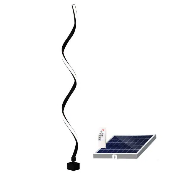 Eco-Friendly Twisted Seaweed Design LED Solar Lawn Lights - Image 12