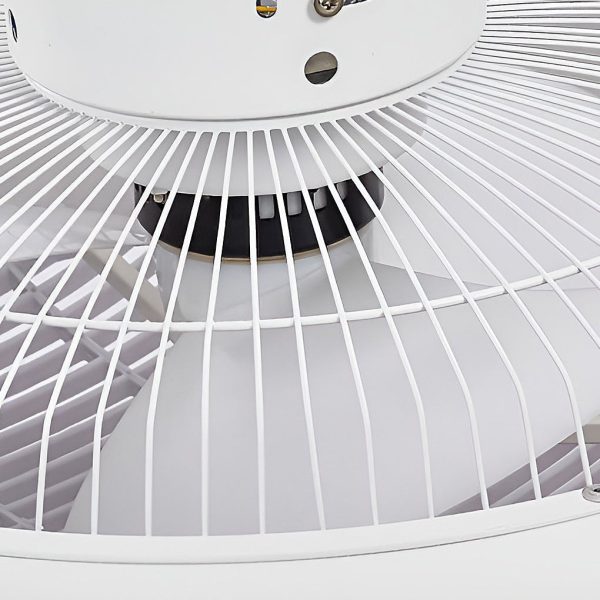 Creative Bladeless Ceiling Fans Light Ceiling Fans with Chandelier Ceiling Fan Lamp - Image 10