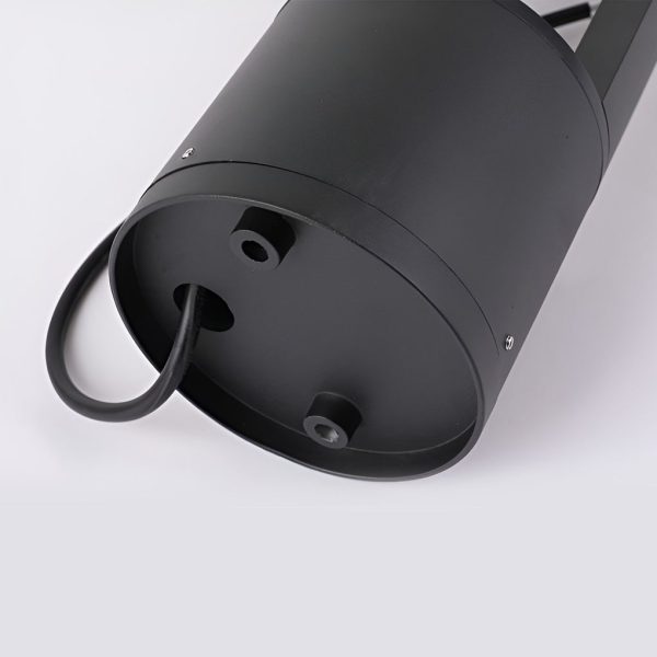 Waterproof LED Outdoor Post Light Hollow Cylindrical Black Lamp for Elegant Exterior Lighting - Image 8
