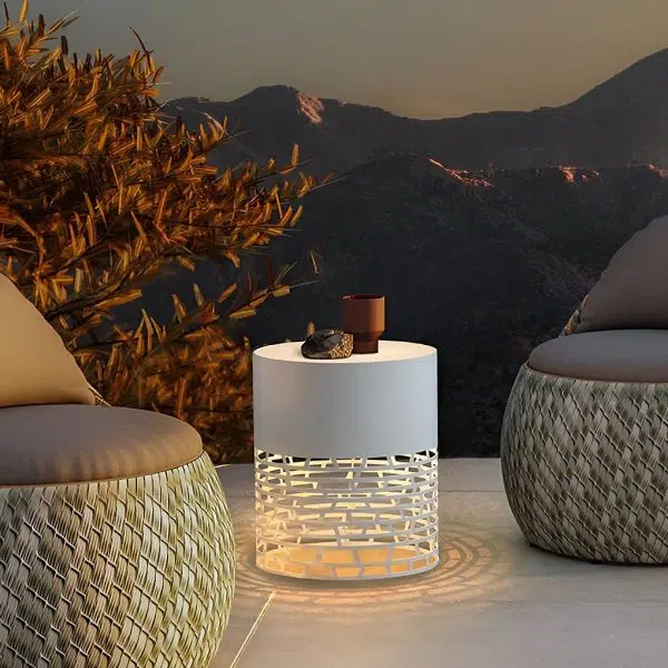 Creative Hollow Outdoor Post Lights Garden Lights Outside Lights Pole Lamp - Image 3