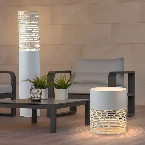 Creative Hollow Outdoor Post Lights Garden Lights Outside Lights Pole Lamp - Image 4