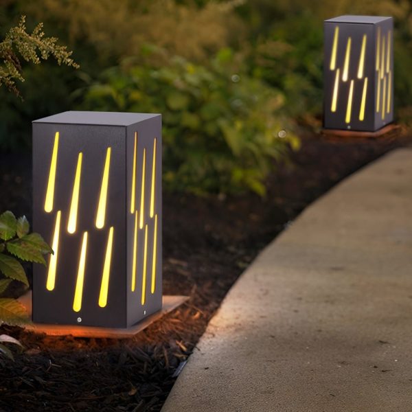 Creative LED Outdoor Post Lights Garden Lights Pillar Light Deck Post Lights Outside Lights - Image 4