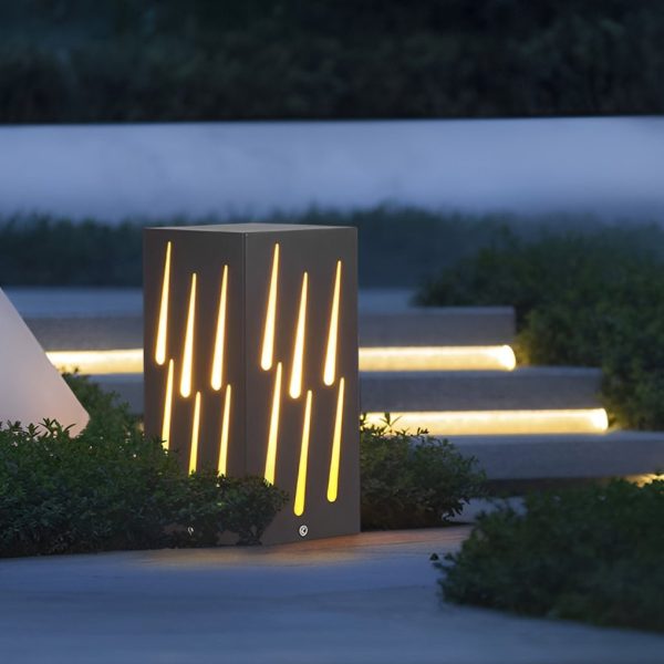 Creative LED Outdoor Post Lights Garden Lights Pillar Light Deck Post Lights Outside Lights - Image 2