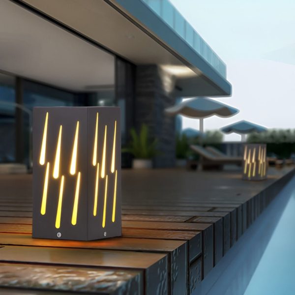 Creative LED Outdoor Post Lights Garden Lights Pillar Light Deck Post Lights Outside Lights - Image 3