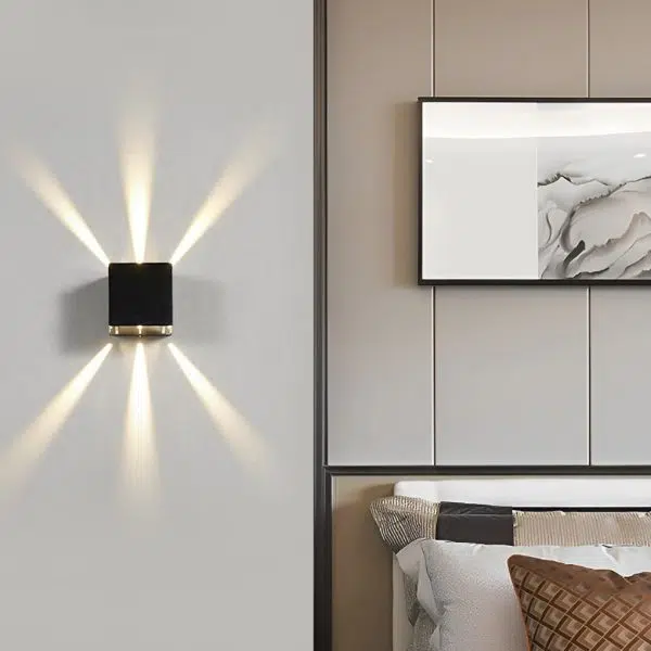 Creative LED Up and Down Lights Outdoor Wall Lights Wall Lamp Wall Sconce Lighting - Image 3