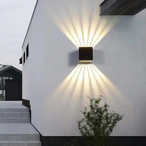 Creative LED Up and Down Lights Outdoor Wall Lights Wall Lamp Wall Sconce Lighting - Image 5