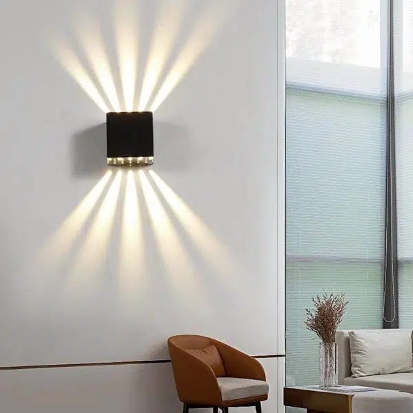 Creative LED Up and Down Lights Outdoor Wall Lights Wall Lamp Wall Sconce Lighting - Image 2