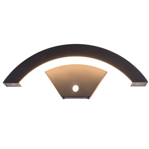 Classic Curved Glow LED Wall Light Outdoor Downlights Porch Wall Mounted Sconce - Image 8
