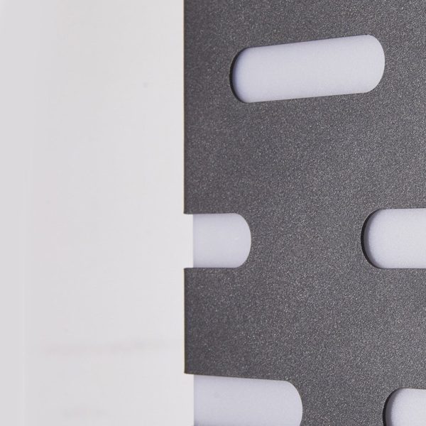 Modern Rectangular Outdoor Pillar Lights - Sleek and Durable - Image 12