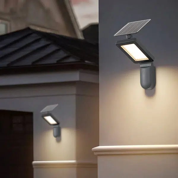 Creative Outdoor Wall Lights Solar Wall Lamp LED Wall Sconce Lighting - Image 2