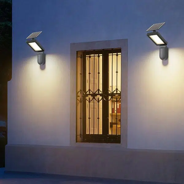 Creative Outdoor Wall Lights Solar Wall Lamp LED Wall Sconce Lighting - Image 4