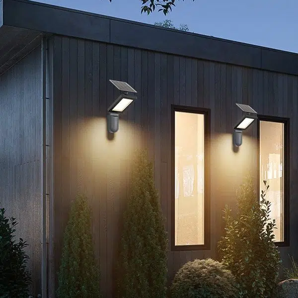 Creative Outdoor Wall Lights Solar Wall Lamp LED Wall Sconce Lighting - Image 5