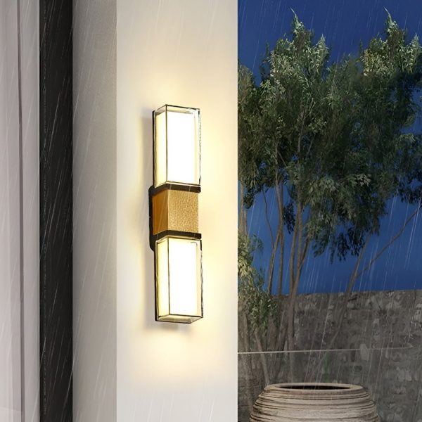 Creative Up and Down Lights Waterproof LED Wall Sconces Outdoor Wall Lights - Image 5