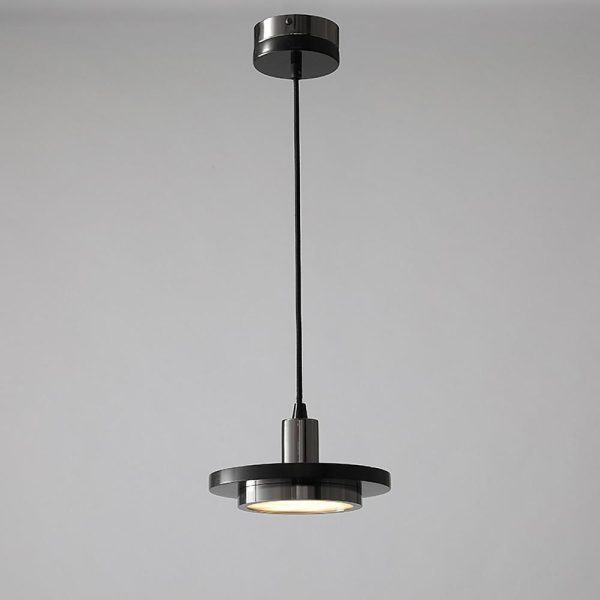 Double Circle Pendant Lighting Classic Metal Marble Island Pendant Lights - Image 5