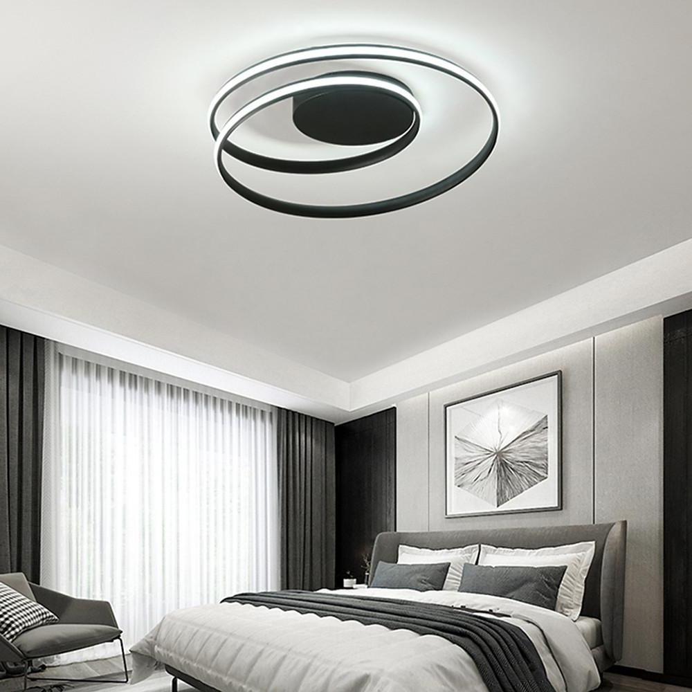 cxzsrh1556177425110-aea6bafe-36d4-4ce5-8b74-ef3c2a37b772-759338.jpg Spiraling Circular LED Modern Ceiling Lights Flush Mount Lighting - Image 1