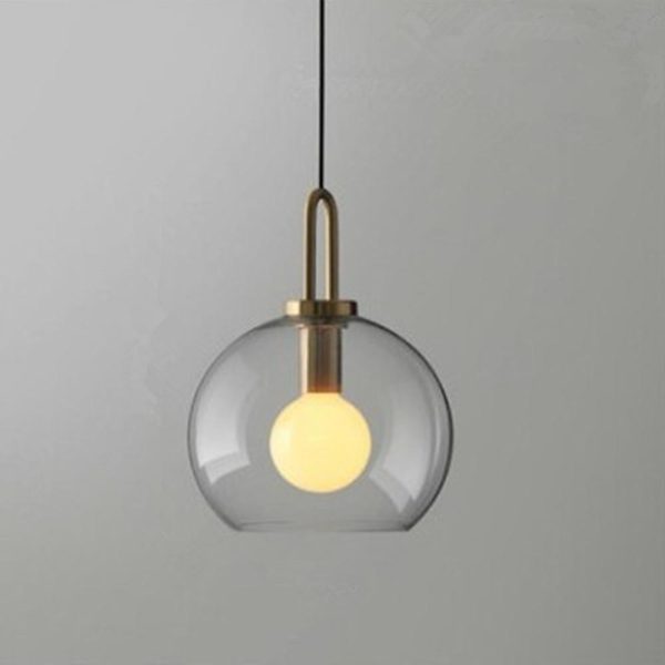 Nordic Style Modern Metal Glass Globe Island Design Industrial Pendant Lighting Ceiling Light - Image 2