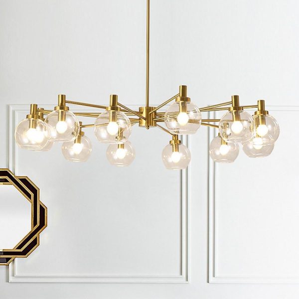 Sputnik Design LED Modern Ceiling Lights Flush Mount Lighting Hanging Light - Image 3